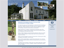 Tablet Screenshot of killean-farmhouse.co.uk